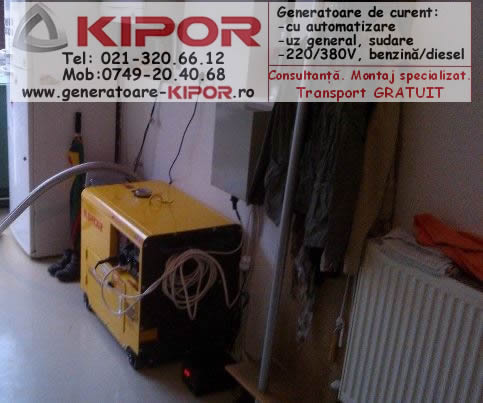 Generator de curent Kipor KDE 6700TA