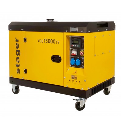 Generator de curent Stager YDE15000T3 monofazat, diesel