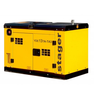 Generator de curent insonorizat Stager YDE13TA-TA3 dual 10kW, 39A, 3000rpm